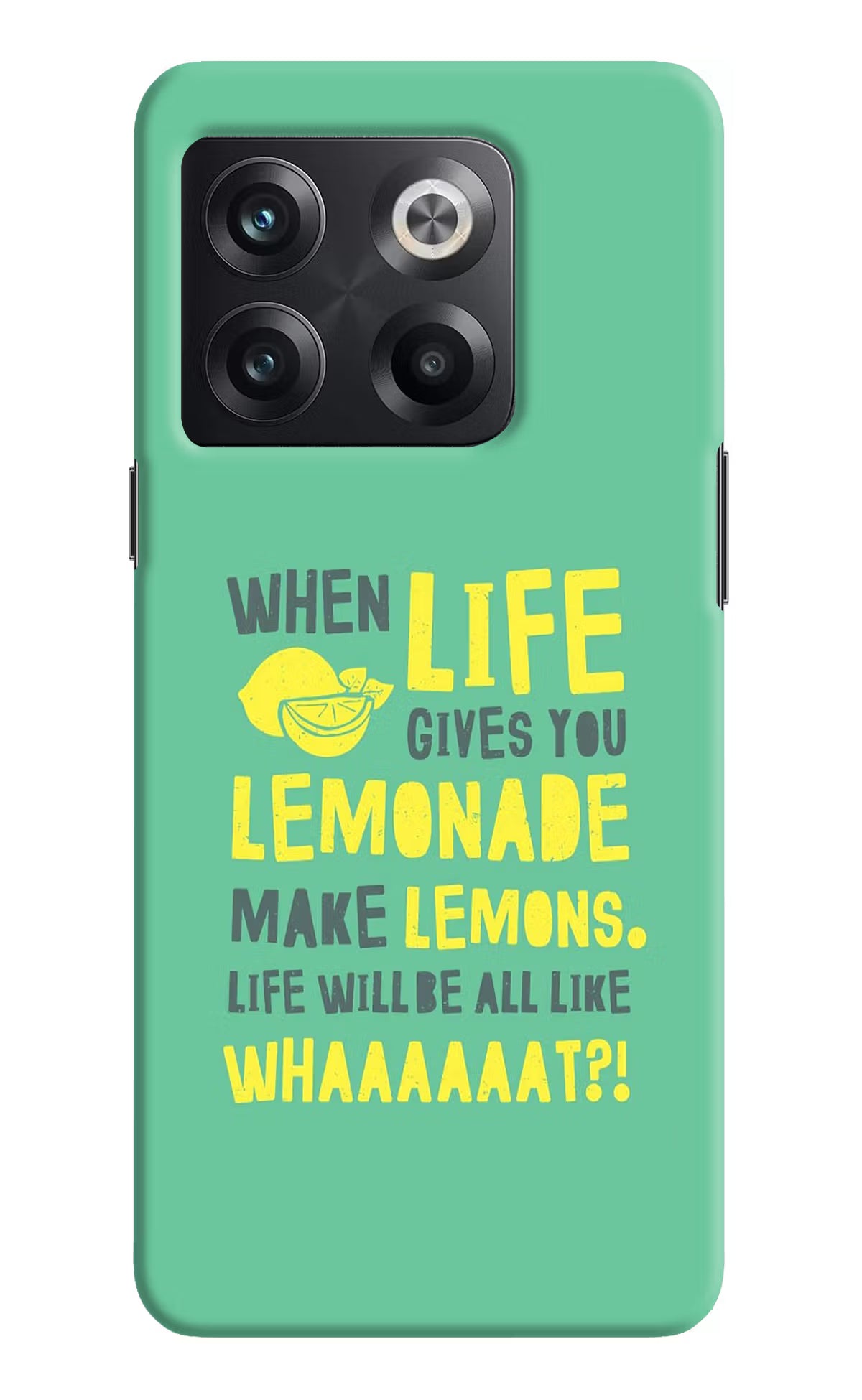 Quote OnePlus 10T 5G Hard Case Back Cover by Casekaro