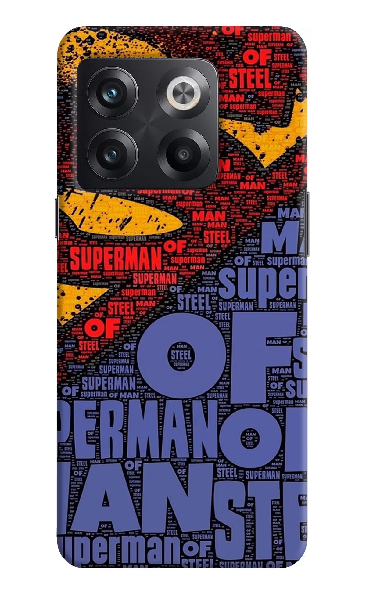 Superman OnePlus 10T 5G Hard Case Back Cover by Casekaro