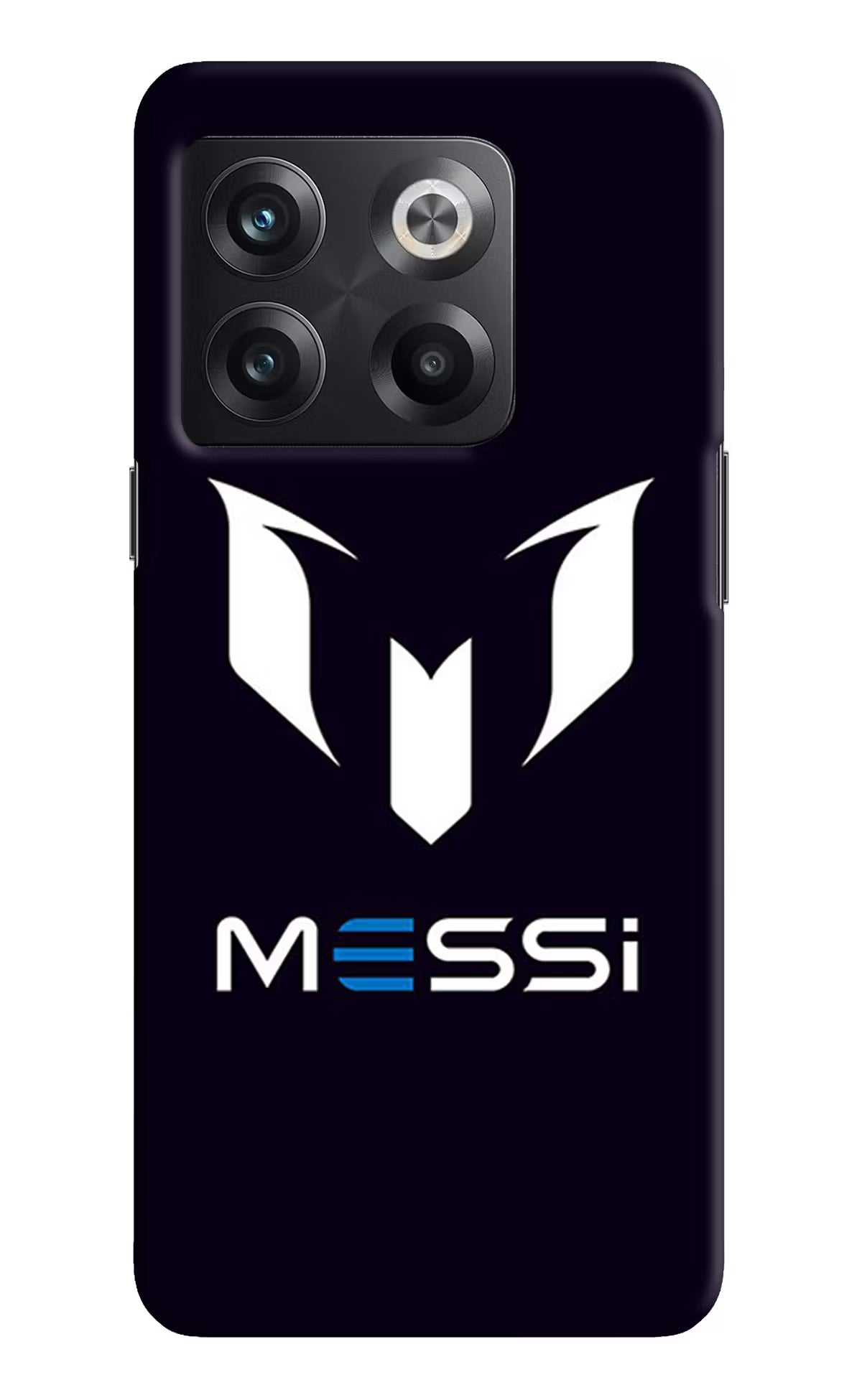 Messi Logo OnePlus 10T 5G Hard Case Back Cover by Casekaro
