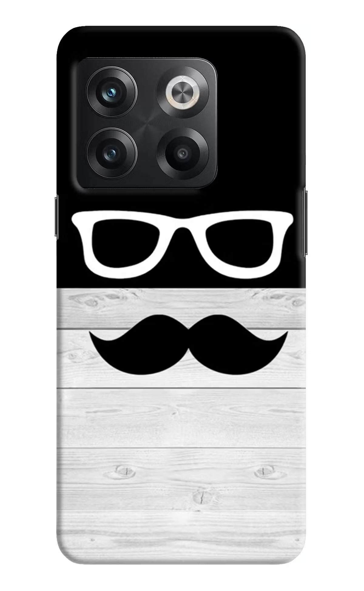 Mustache OnePlus 10T 5G Hard Case Back Cover by Casekaro