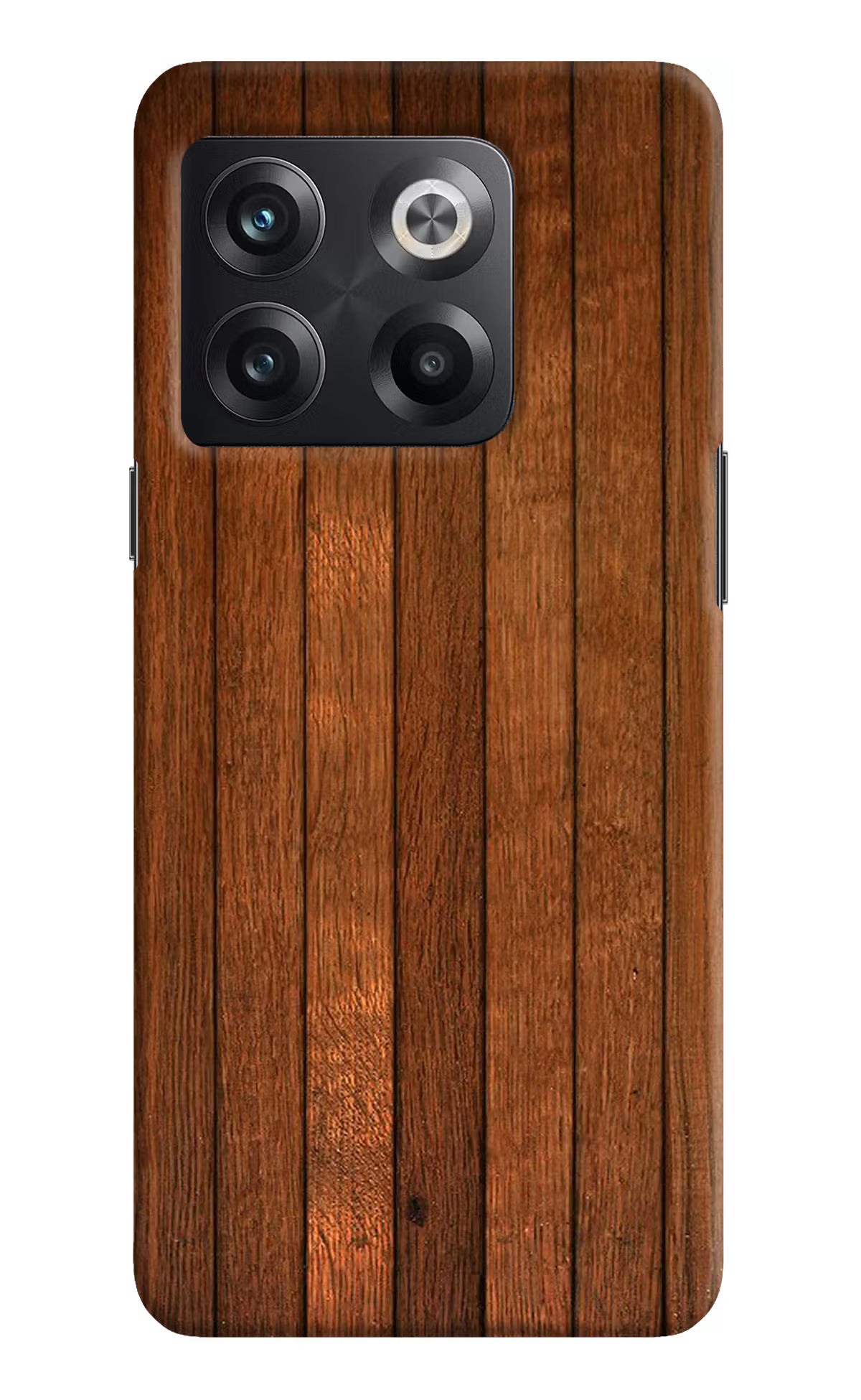 Wooden Artwork Bands OnePlus 10T 5G Hard Case Back Cover by Casekaro