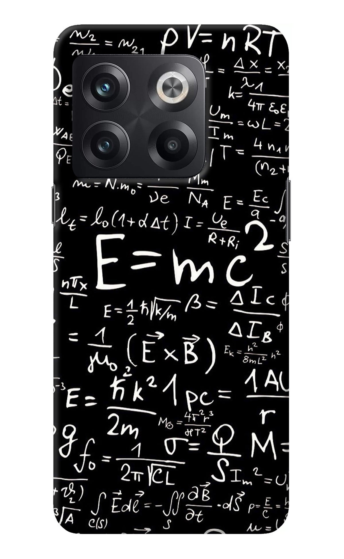 Physics Albert Einstein Formula OnePlus 10T 5G Back Cover