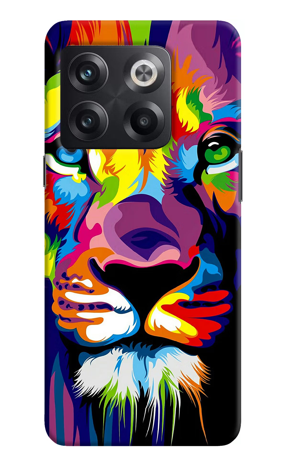 Lion OnePlus 10T 5G Hard Case Back Cover by Casekaro