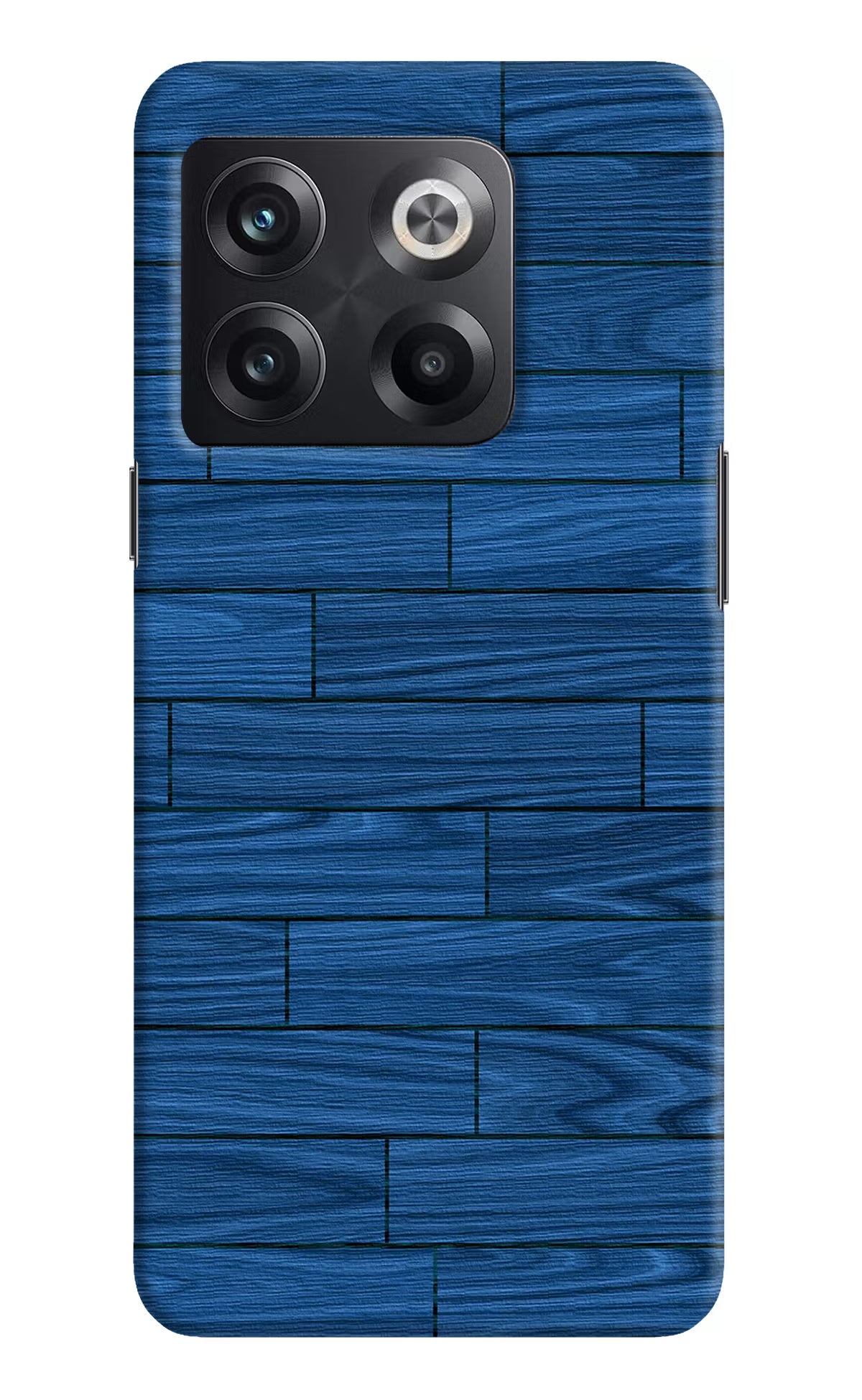 Wooden Texture OnePlus 10T 5G Hard Case Back Cover by Casekaro