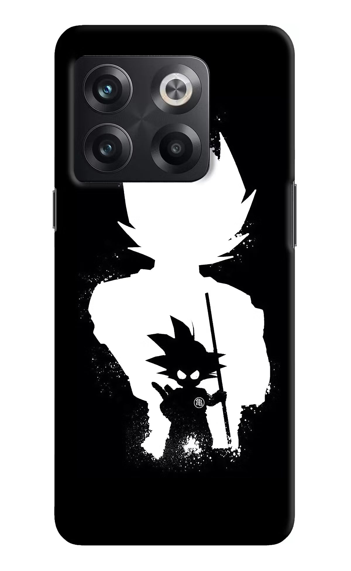 Goku Shadow OnePlus 10T 5G Hard Case Back Cover by Casekaro