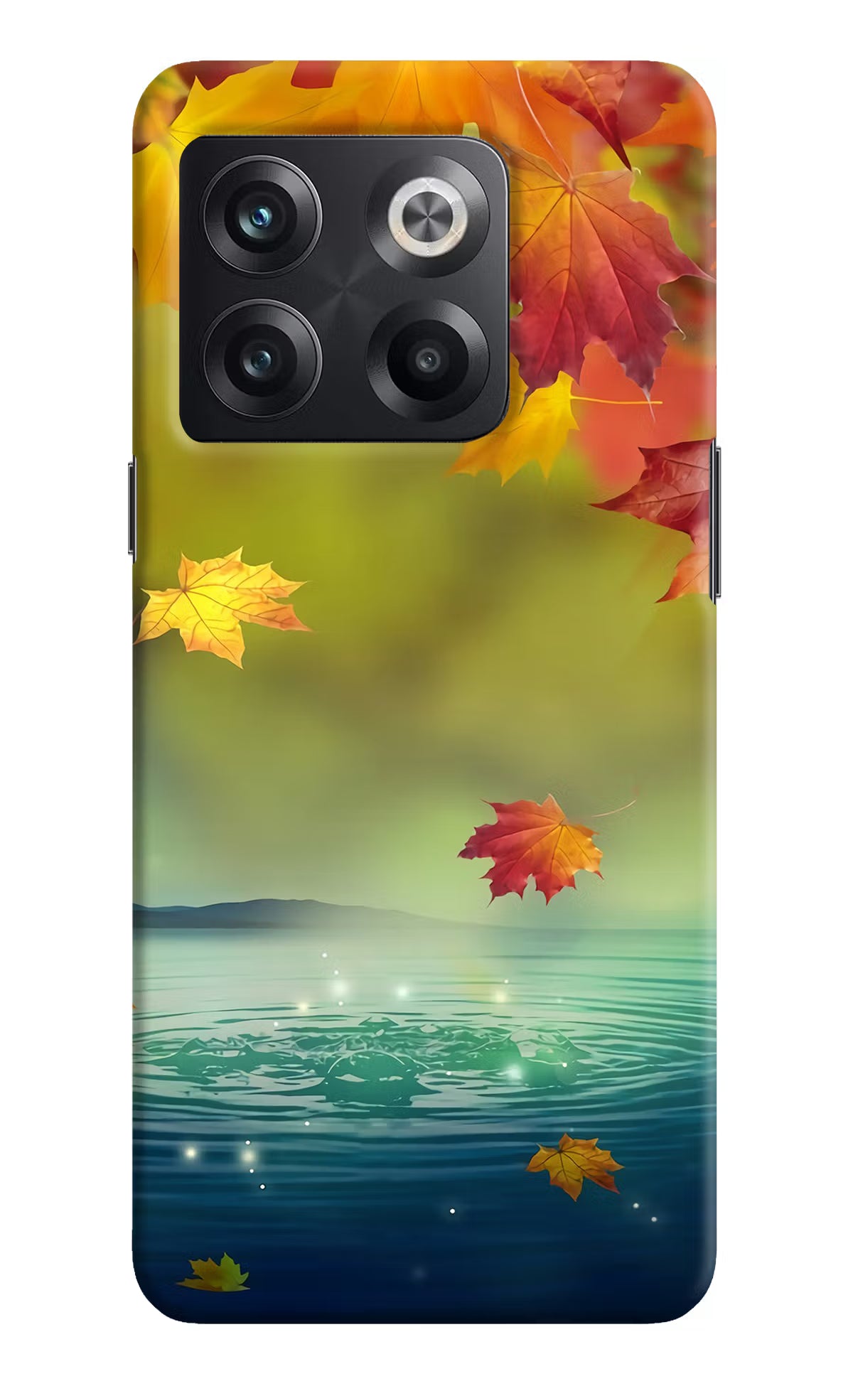 Flowers OnePlus 10T 5G Hard Case Back Cover by Casekaro