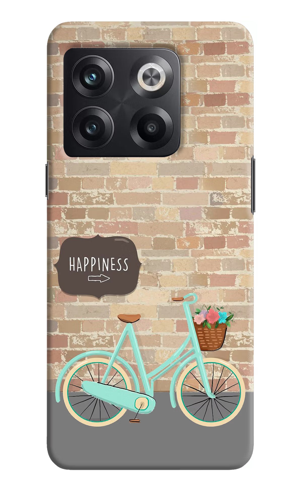 Happiness Artwork OnePlus 10T 5G Hard Case Back Cover by Casekaro
