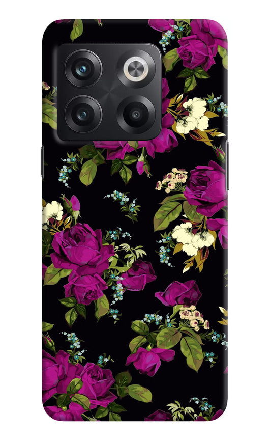 Flowers OnePlus 10T 5G Hard Case Back Cover by Casekaro