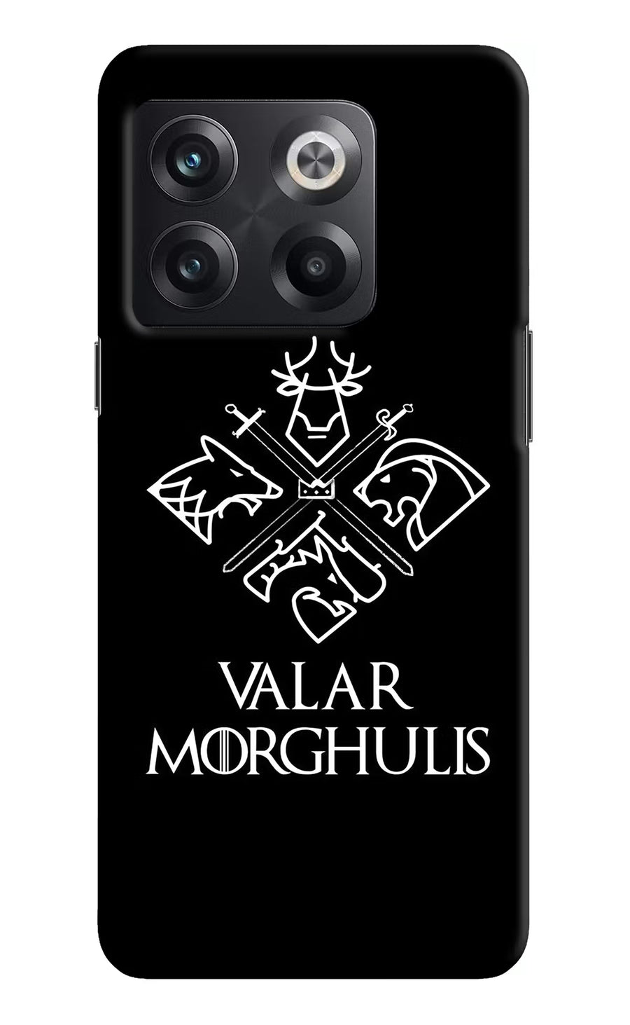 Valar Morghulis | Game Of Thrones OnePlus 10T 5G Back Cover, Hard case