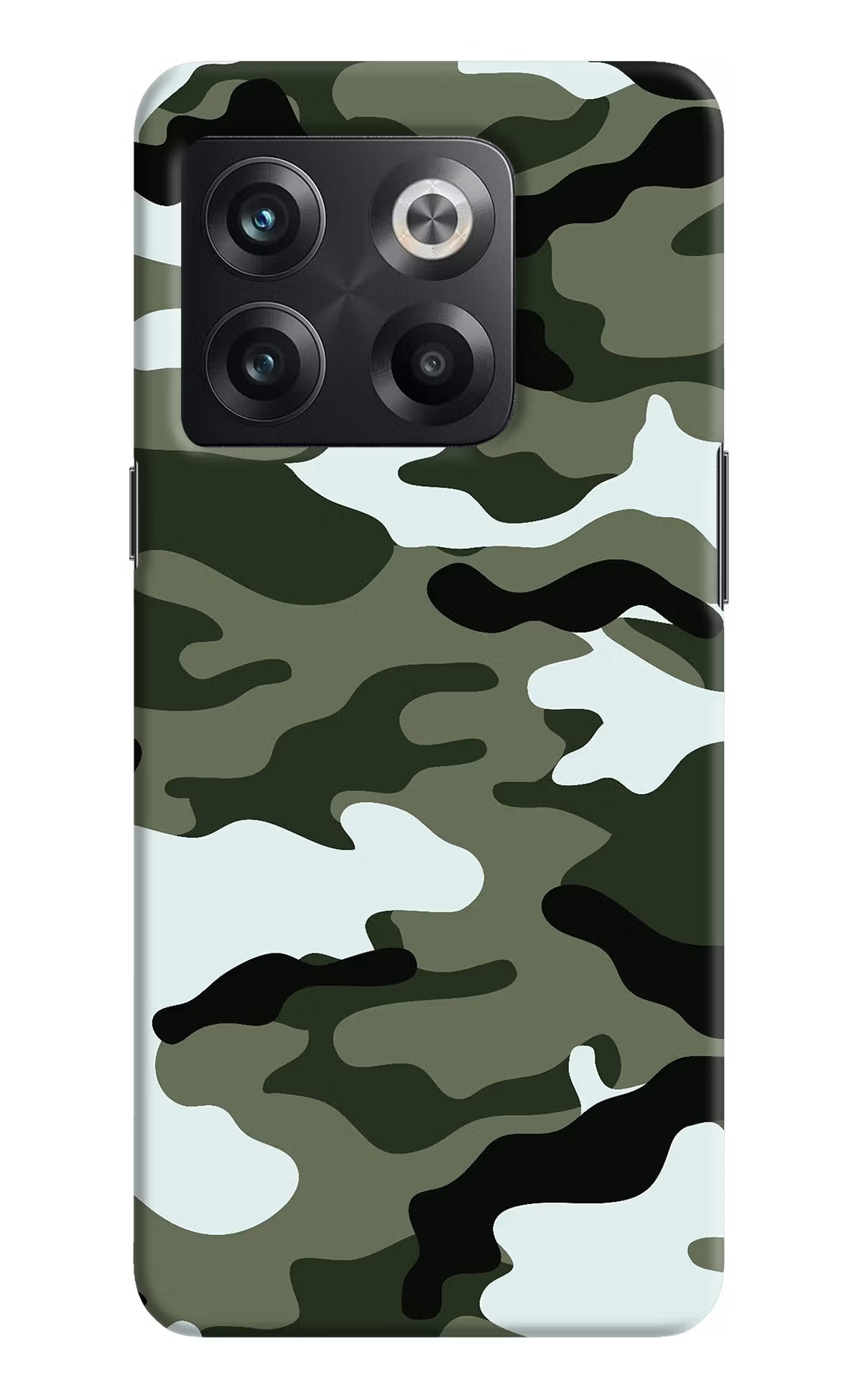 Camouflage OnePlus 10T 5G Hard Case Back Cover by Casekaro