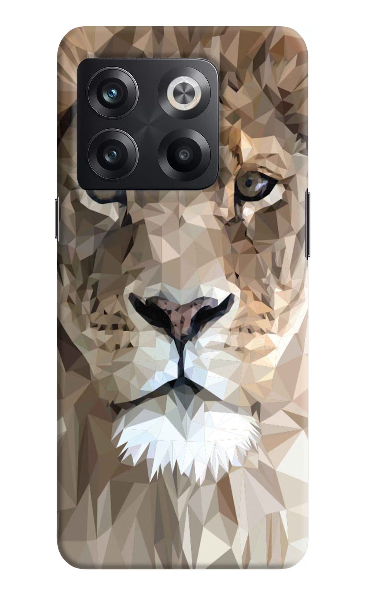 Lion Art OnePlus 10T 5G Hard Case Back Cover by Casekaro