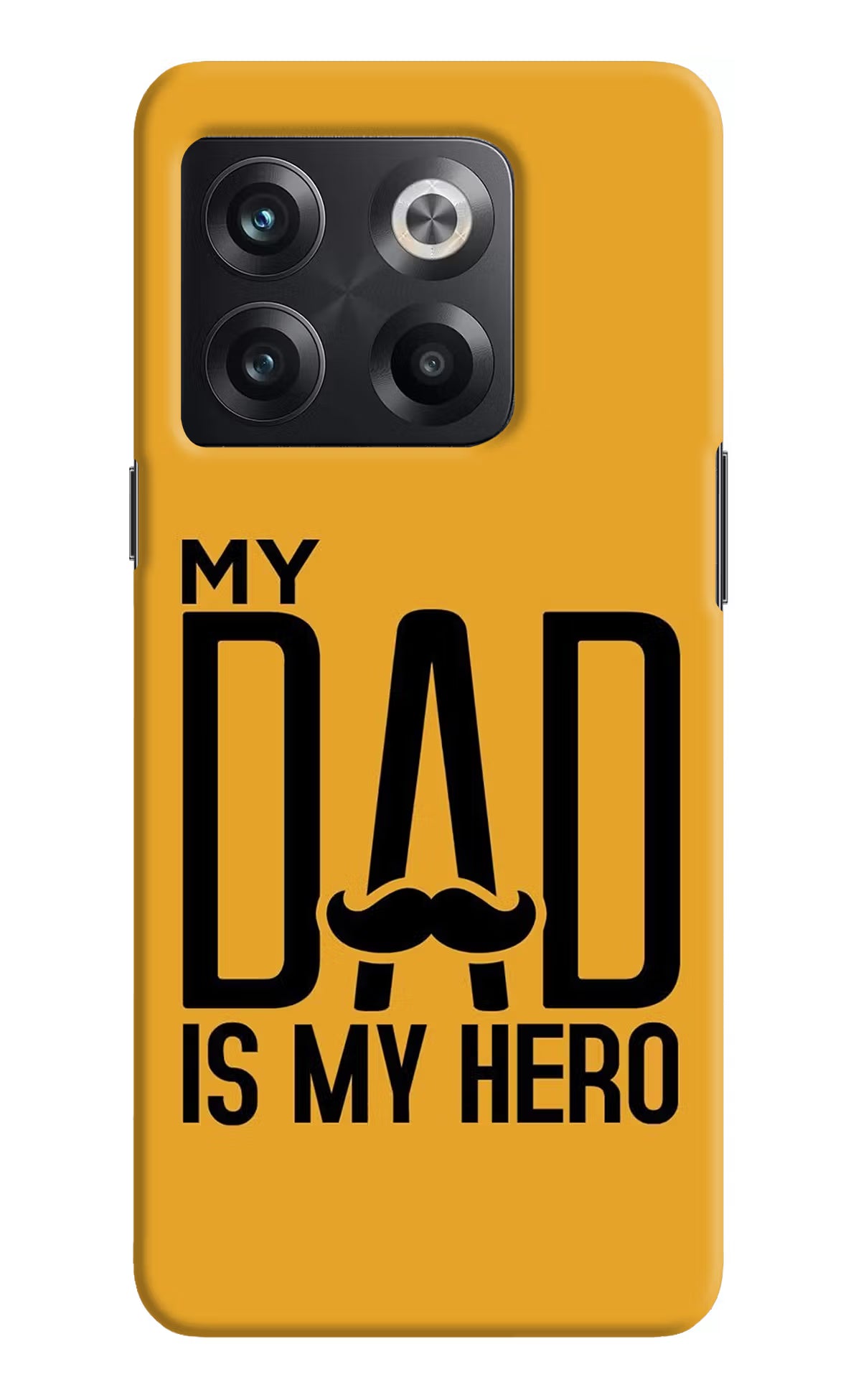 My Dad Is My Hero OnePlus 10T 5G Hard Case Back Cover by Casekaro