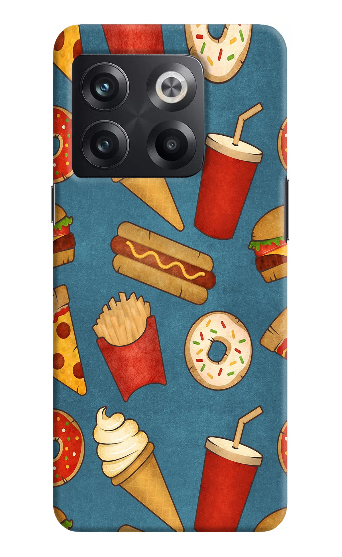 Foodie OnePlus 10T 5G Hard Case Back Cover by Casekaro