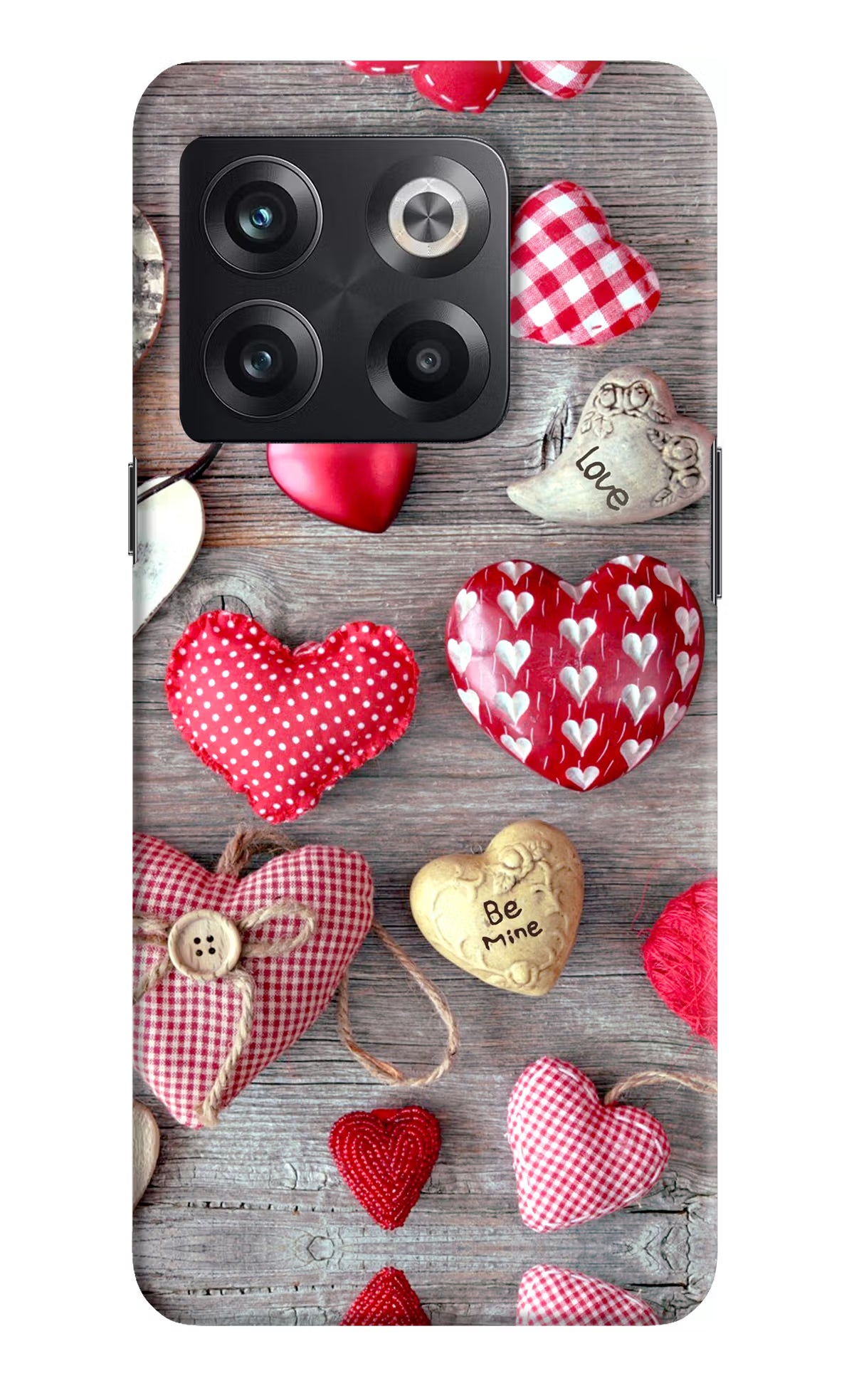 Love Wallpaper OnePlus 10T 5G Hard Case Back Cover by Casekaro