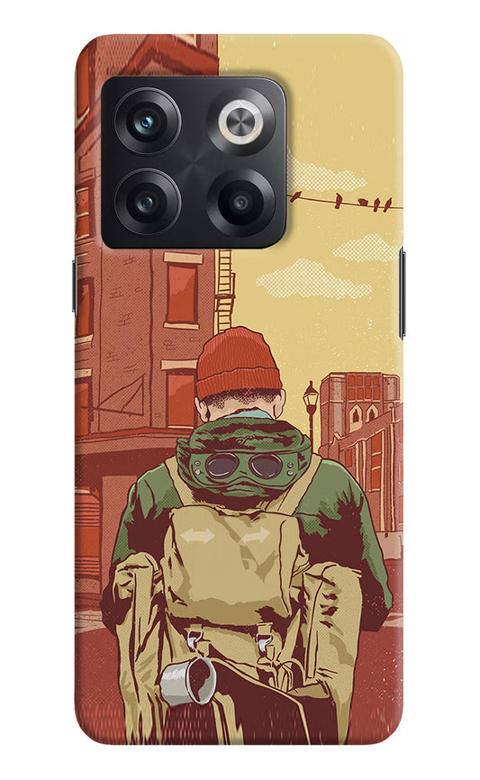 Adventurous OnePlus 10T 5G Hard Case Back Cover by Casekaro