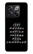FRIENDS Character OnePlus 10T 5G Hard Case Back Cover by Casekaro