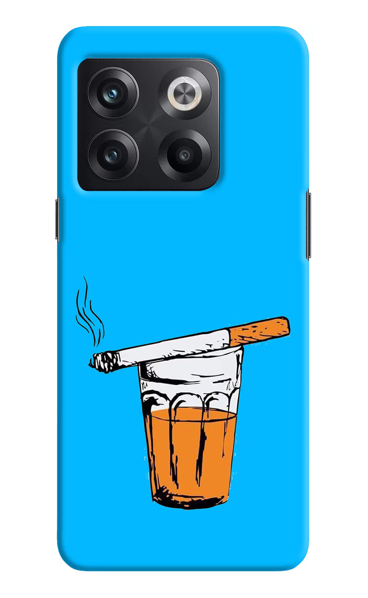 Chai Sutta OnePlus 10T 5G Hard Case Back Cover by Casekaro