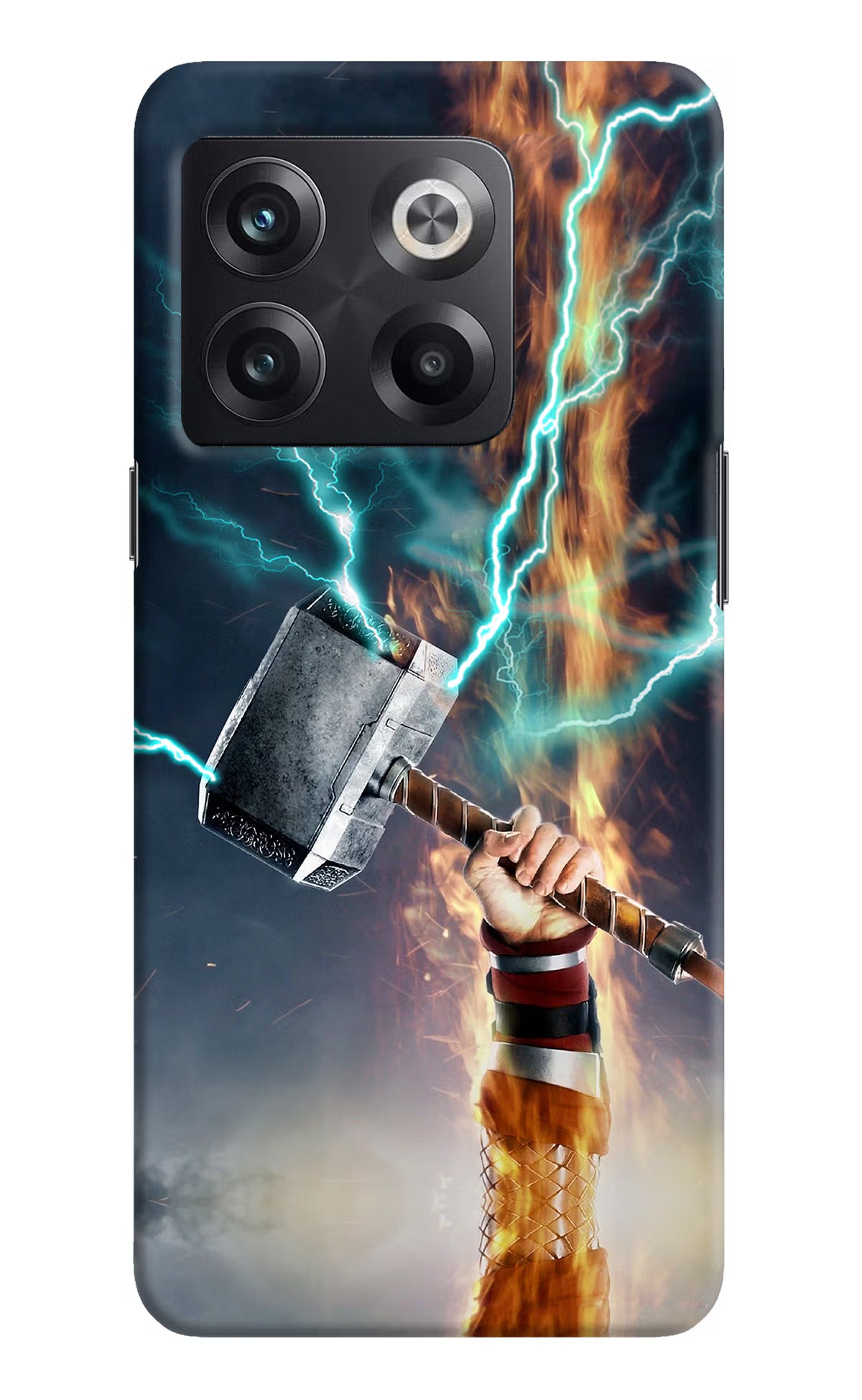 Thor Hammer Mjolnir OnePlus 10T 5G Hard Case Back Cover by Casekaro