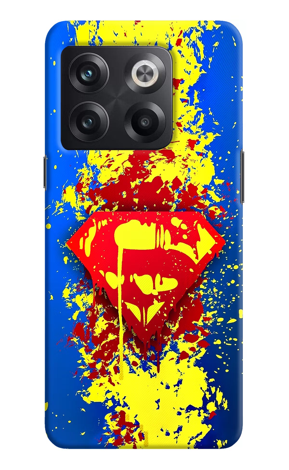 Superman logo OnePlus 10T 5G Hard Case Back Cover by Casekaro