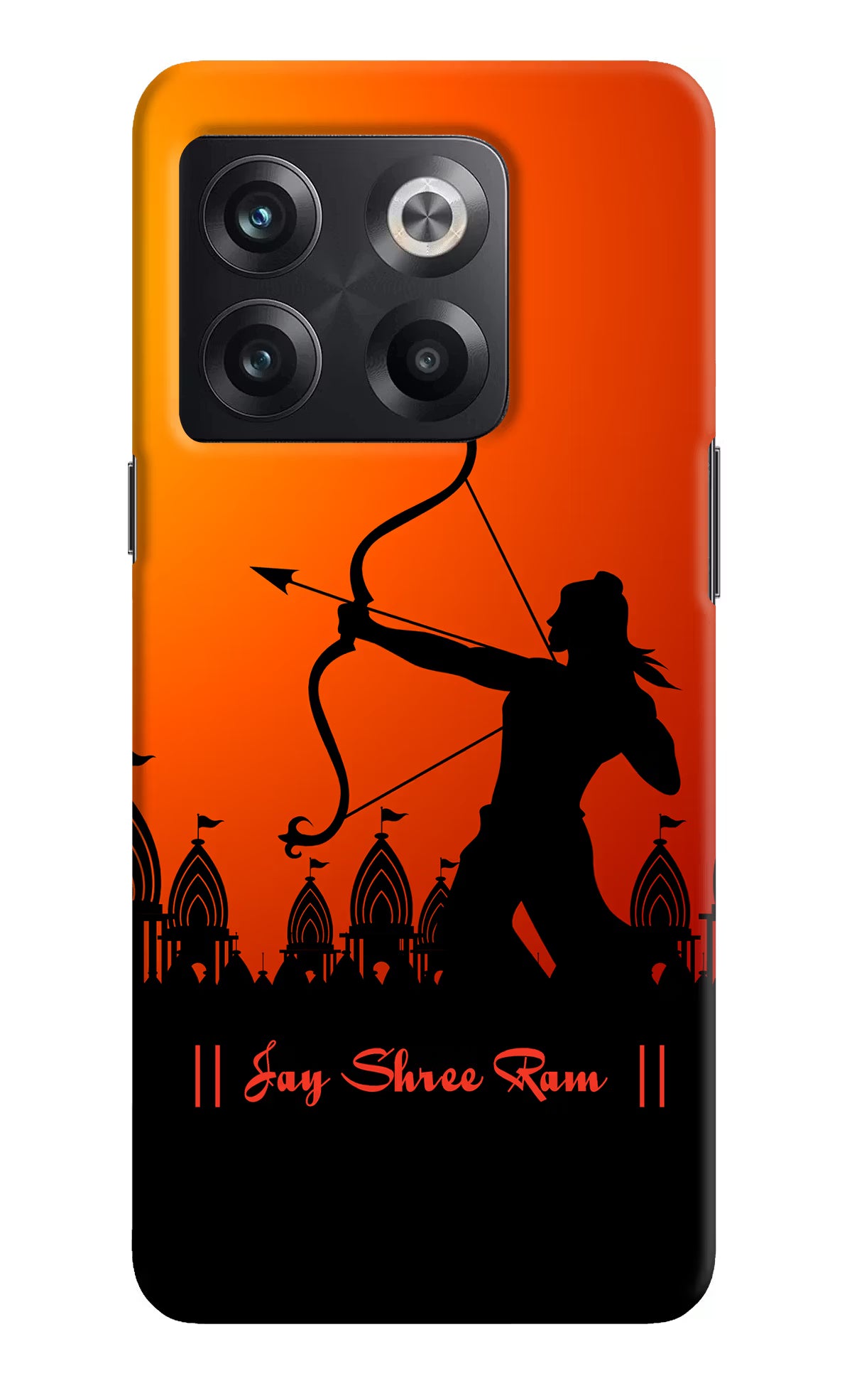Lord Ram - 4 OnePlus 10T 5G Hard Case Back Cover by Casekaro