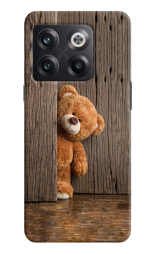 Teddy Wooden OnePlus 10T 5G Hard Case Back Cover by Casekaro