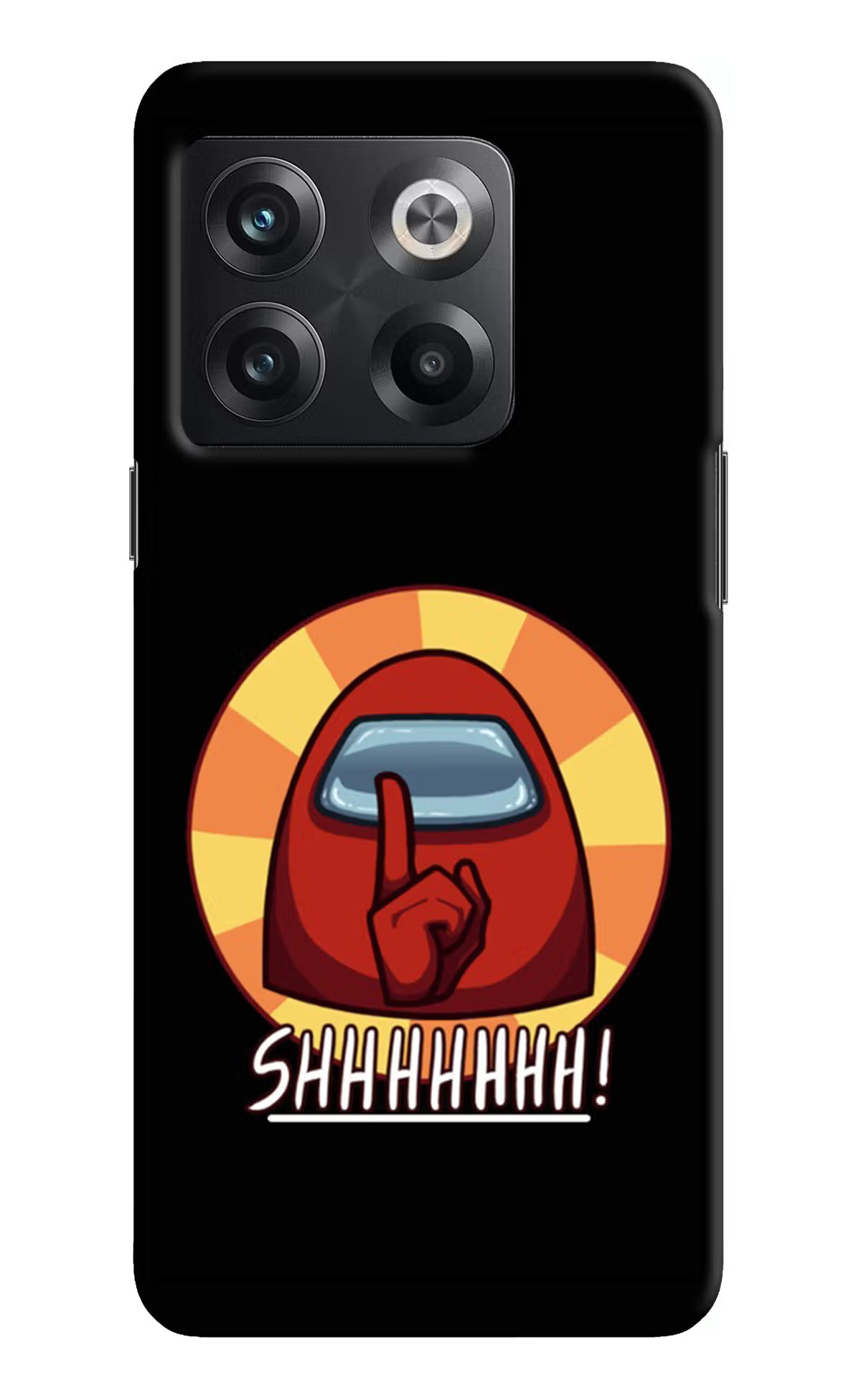 Among Us Shhh! OnePlus 10T 5G Hard Case Back Cover by Casekaro