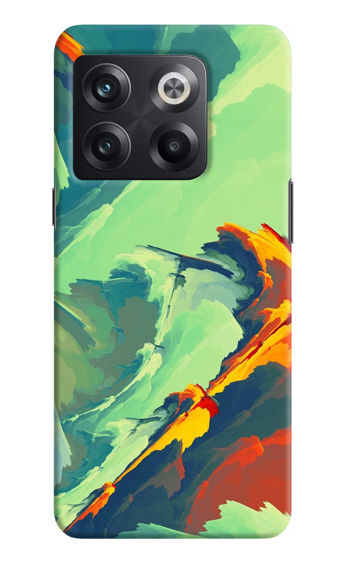 Paint Art OnePlus 10T 5G Hard Case Back Cover by Casekaro