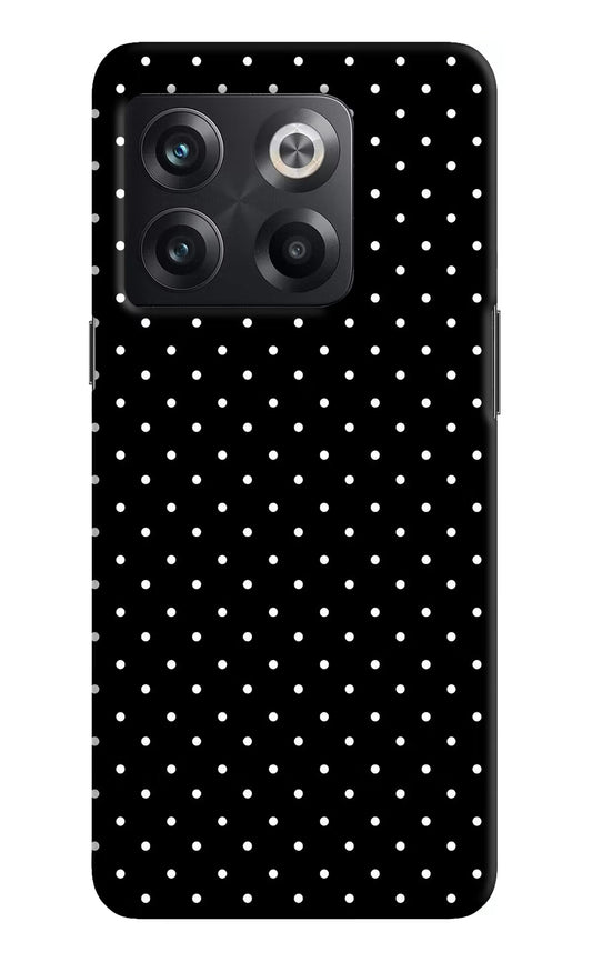 White Dots OnePlus 10T 5G Hard Case Back Cover by Casekaro