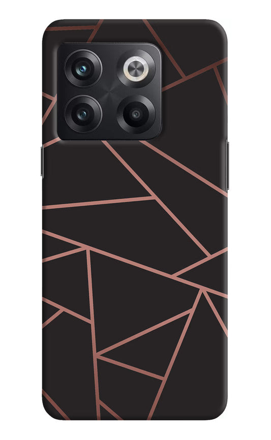 Geometric Pattern OnePlus 10T 5G Hard Case Back Cover by Casekaro