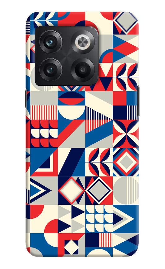 Colorful Pattern OnePlus 10T 5G Hard Case Back Cover by Casekaro