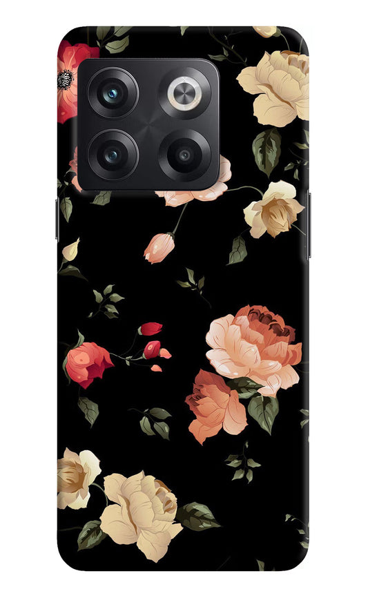 Flowers OnePlus 10T 5G Hard Case Back Cover by Casekaro