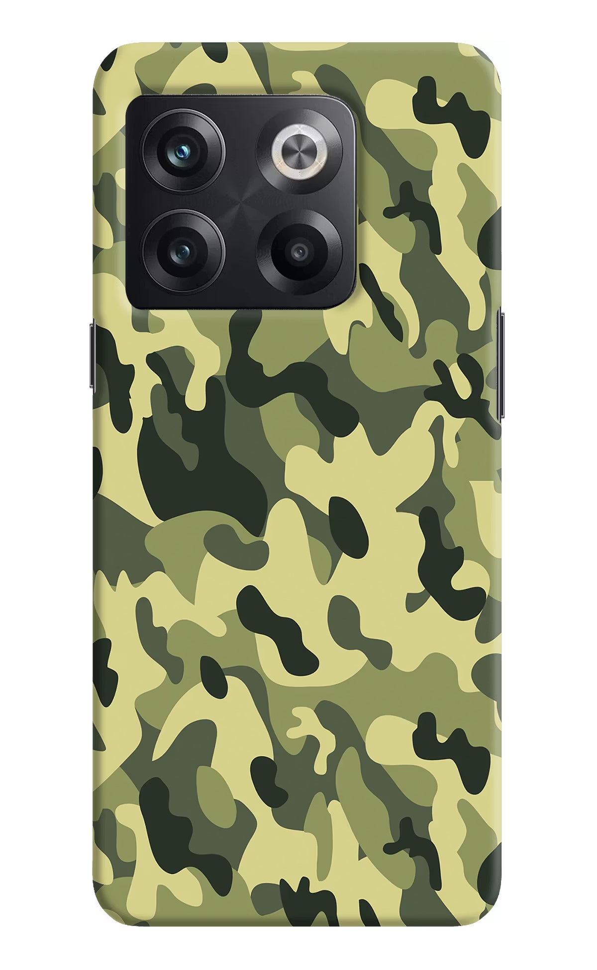 Camouflage OnePlus 10T 5G Hard Case Back Cover by Casekaro
