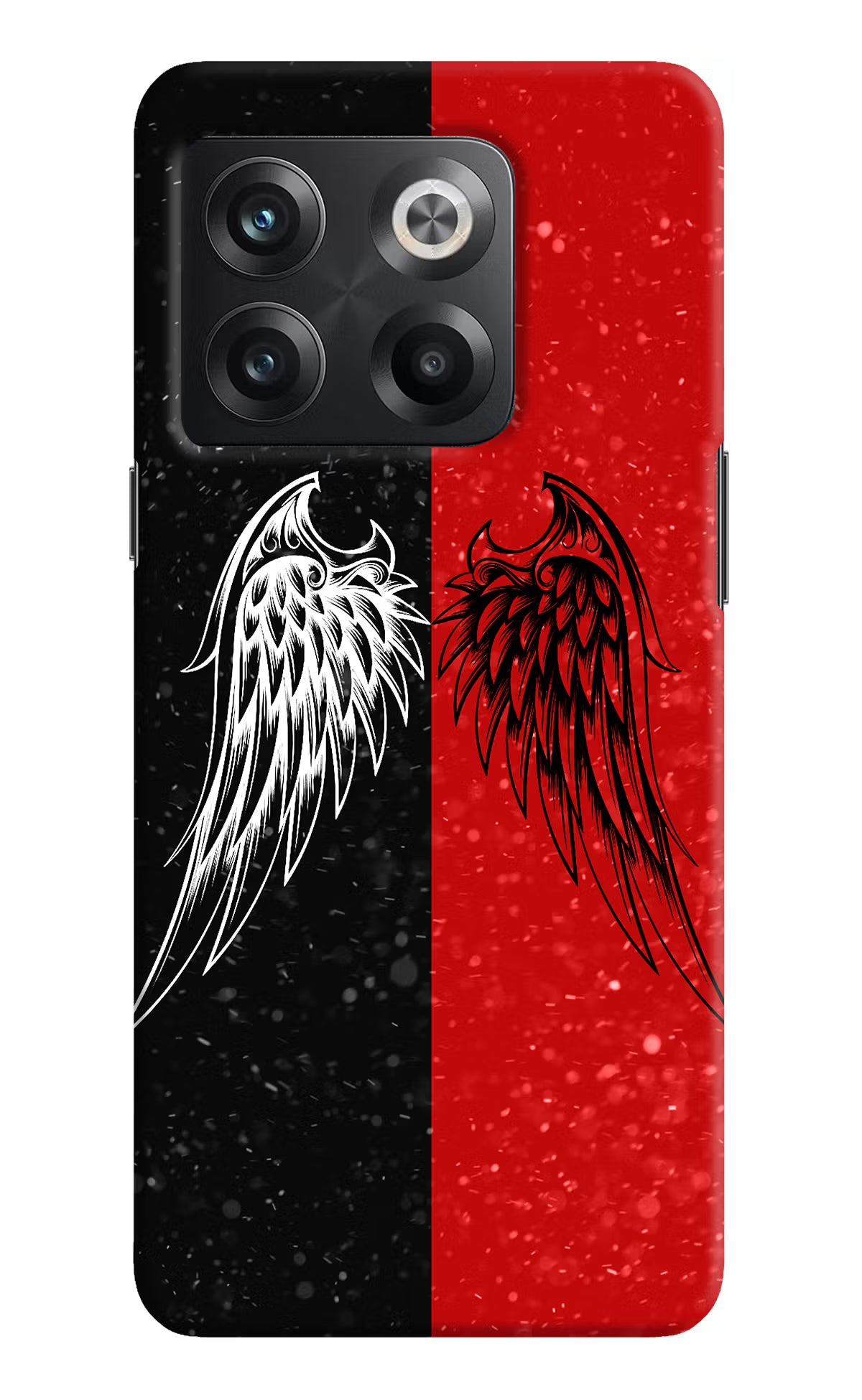 Wings OnePlus 10T 5G Hard Case Back Cover by Casekaro