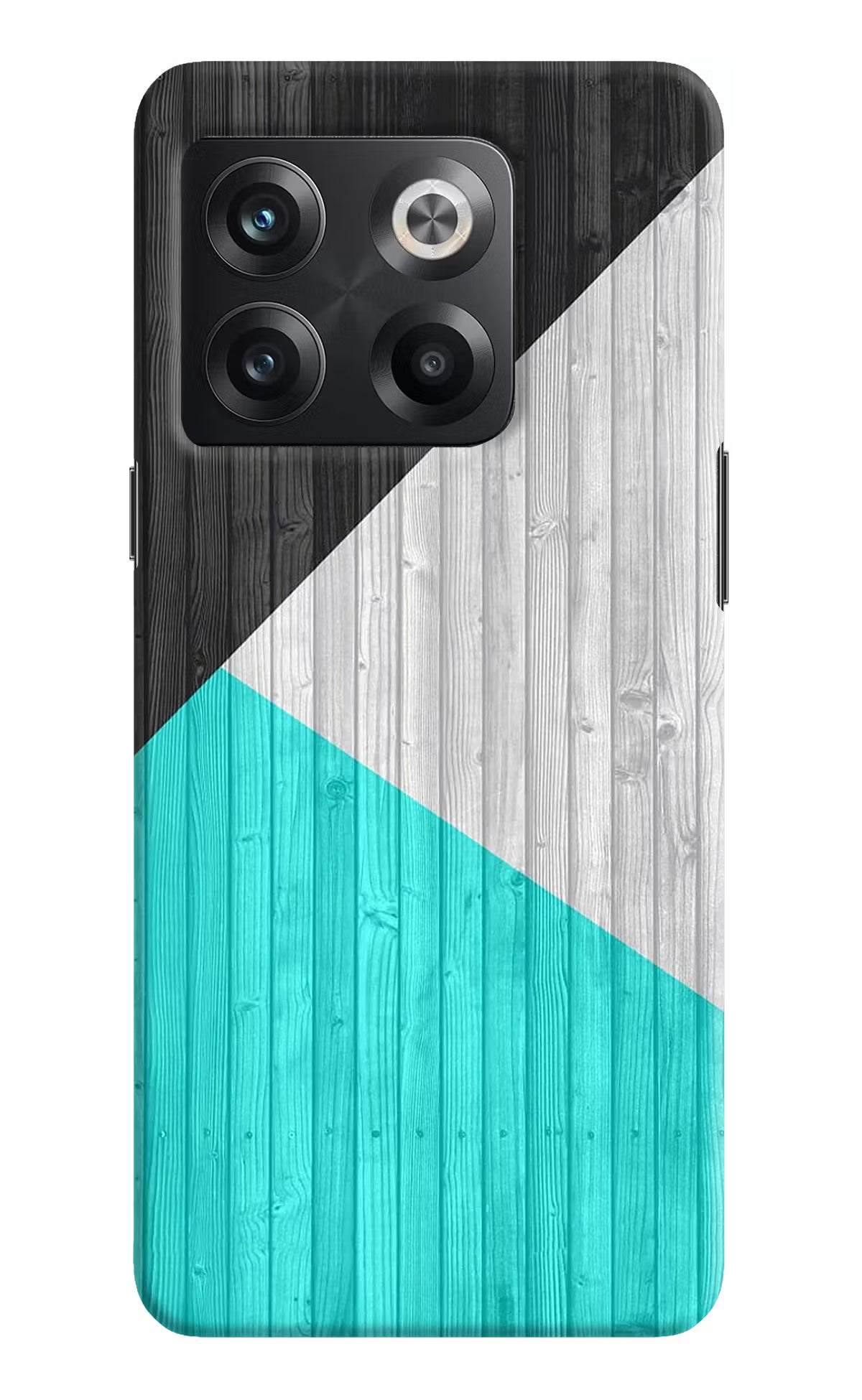 Wooden Abstract OnePlus 10T 5G Hard Case Back Cover by Casekaro