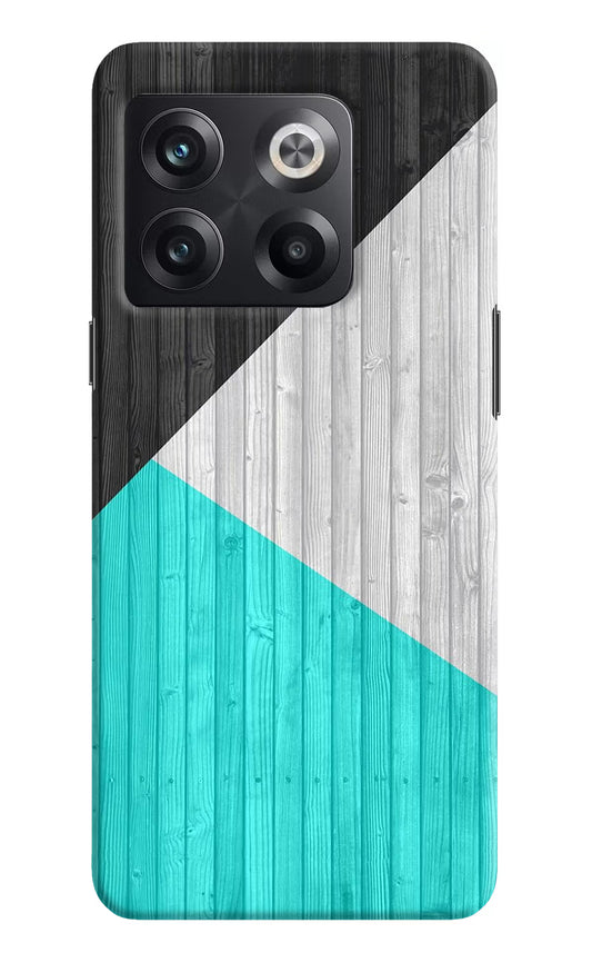 Wooden Abstract OnePlus 10T 5G Hard Case Back Cover by Casekaro
