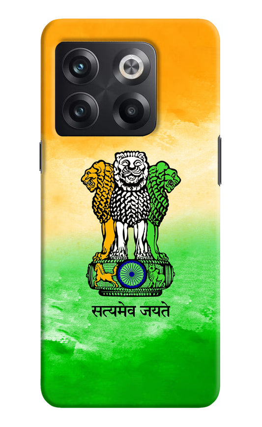 Satyamev Jayate Flag OnePlus 10T 5G Hard Case Back Cover by Casekaro
