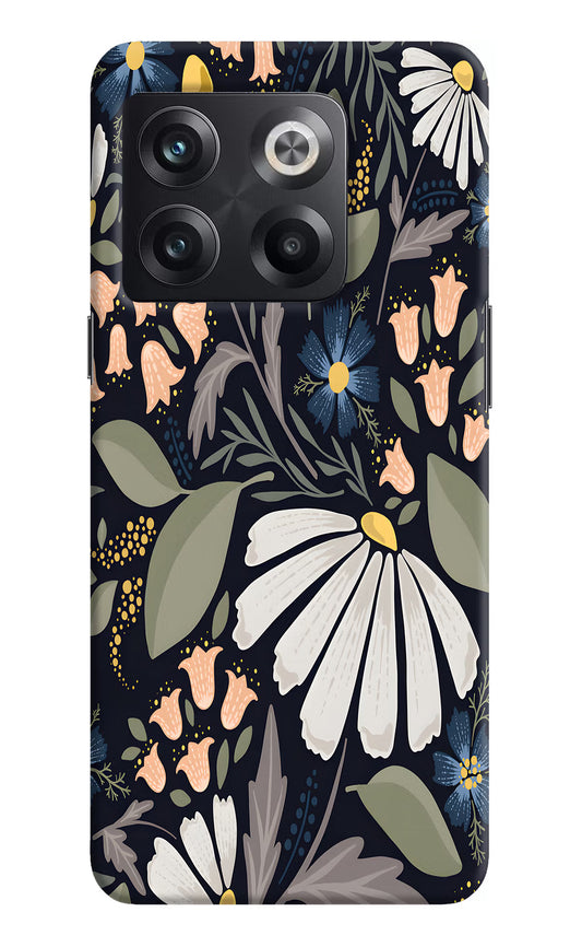 Flowers Art OnePlus 10T 5G Hard Case Back Cover by Casekaro