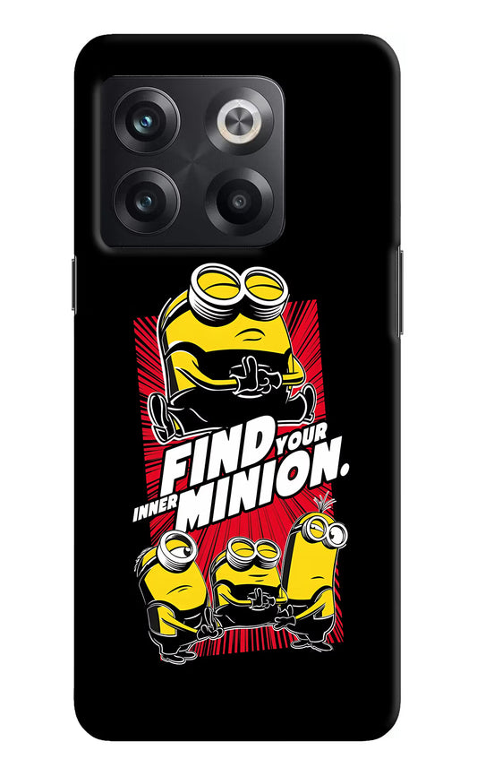 Find your inner Minion OnePlus 10T 5G Hard Case Back Cover by Casekaro