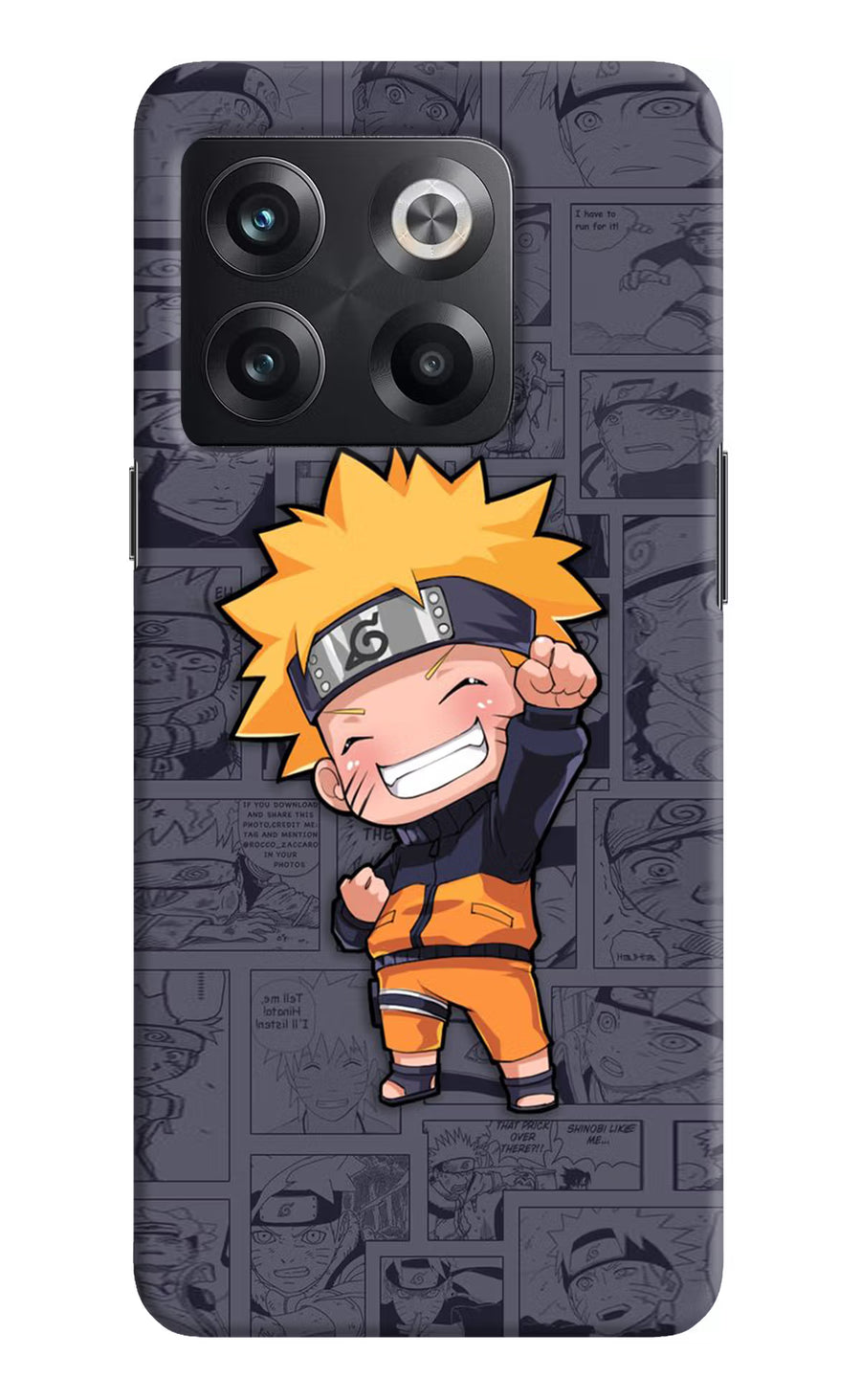 Chota Naruto OnePlus 10T 5G Back Cover, Hard case