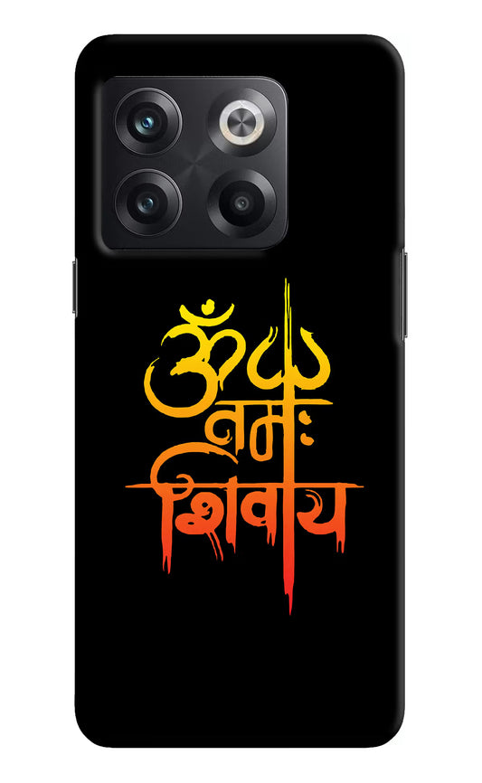 Om Namah Shivay OnePlus 10T 5G Hard Case Back Cover by Casekaro