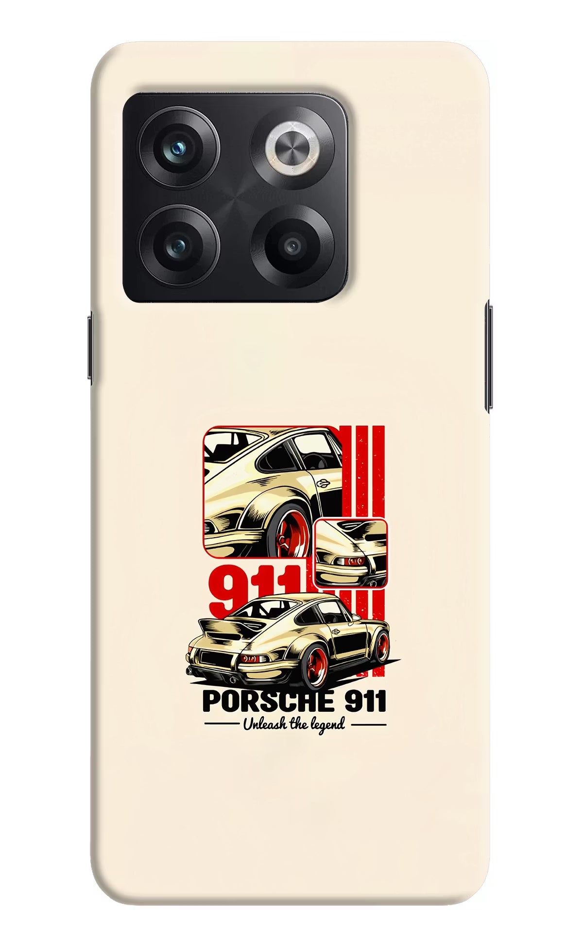 Classic Porsche 911 OnePlus 10T 5G Hard Case Back Cover by Casekaro