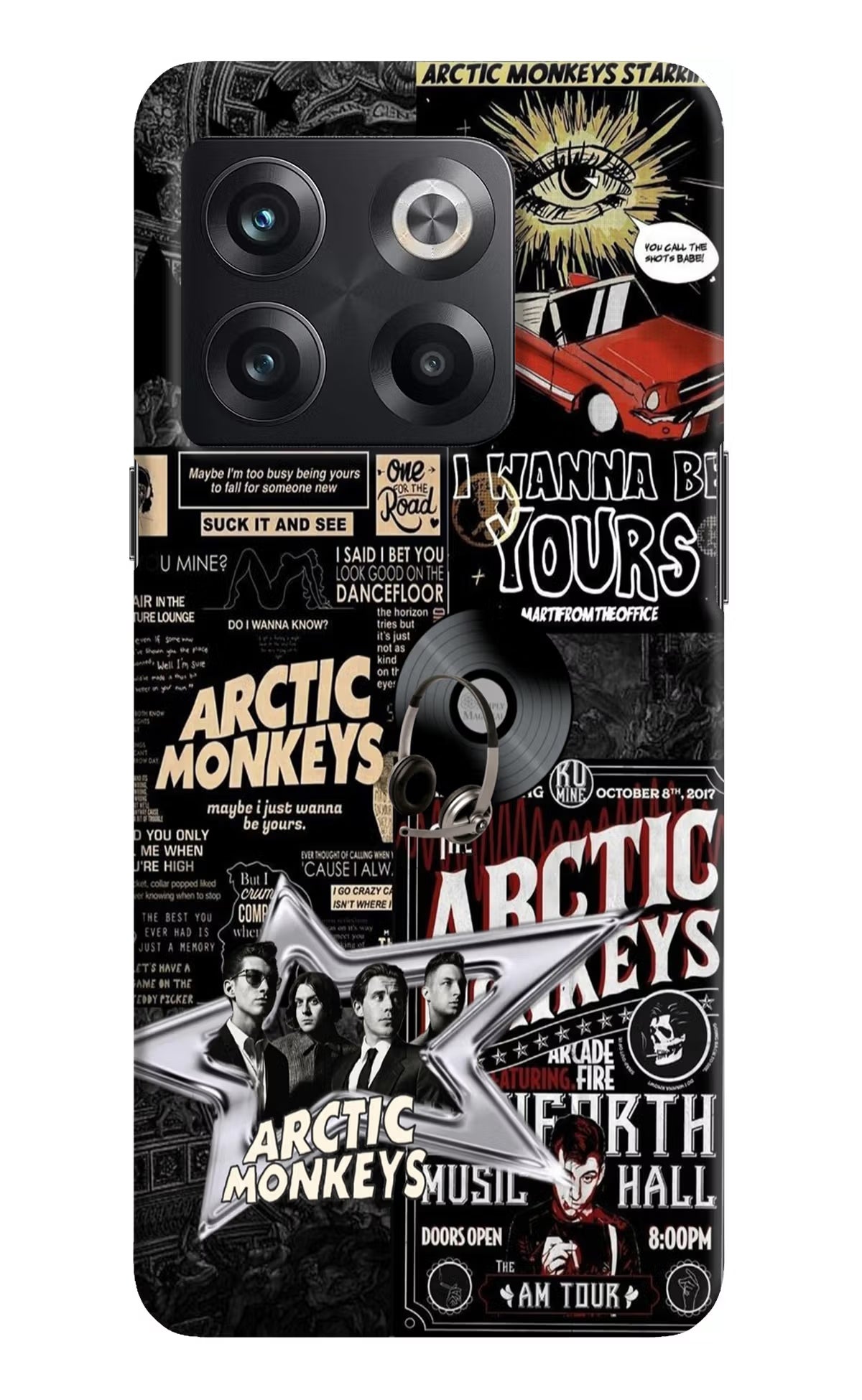 Arctic Monkeys OnePlus 10T 5G Hard Case Back Cover by Casekaro
