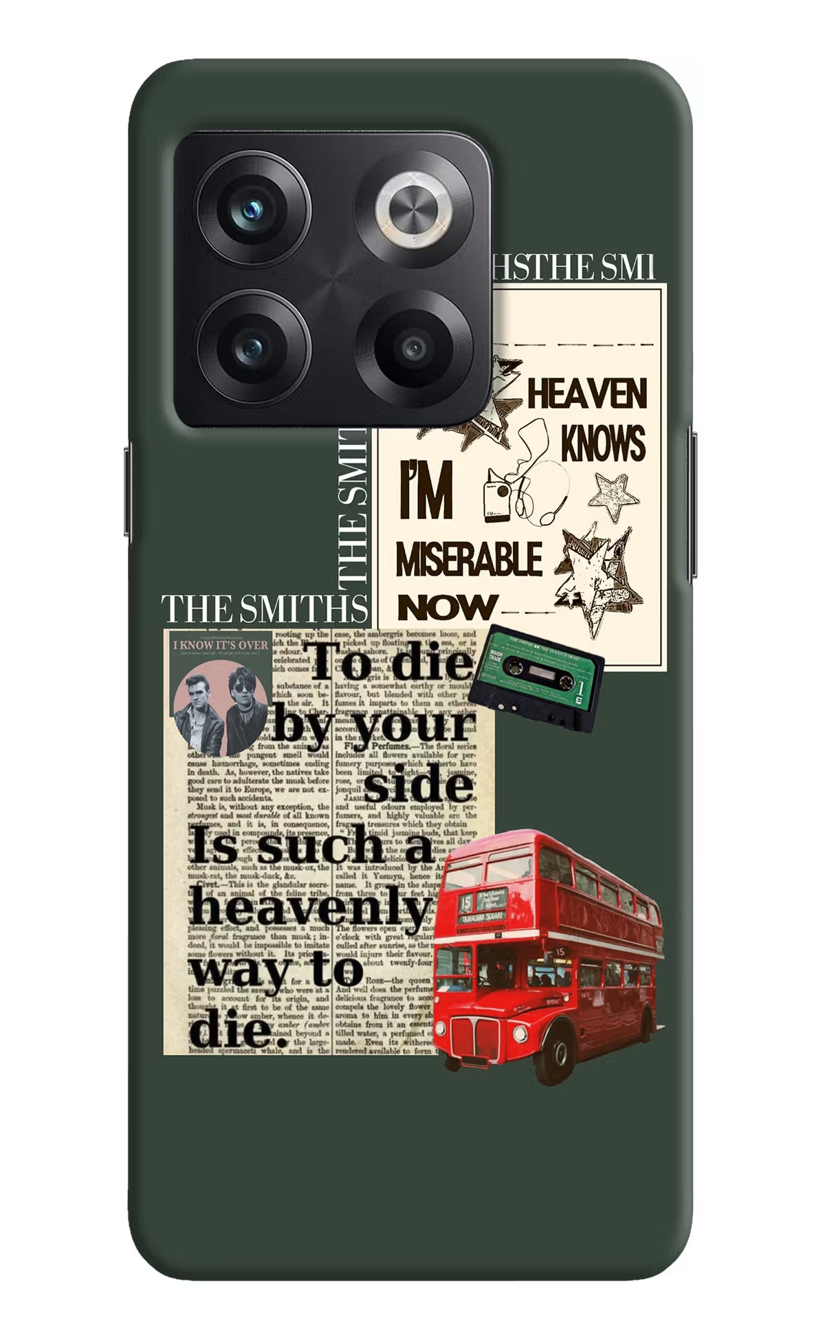 The Smiths OnePlus 10T 5G Hard Case Back Cover by Casekaro