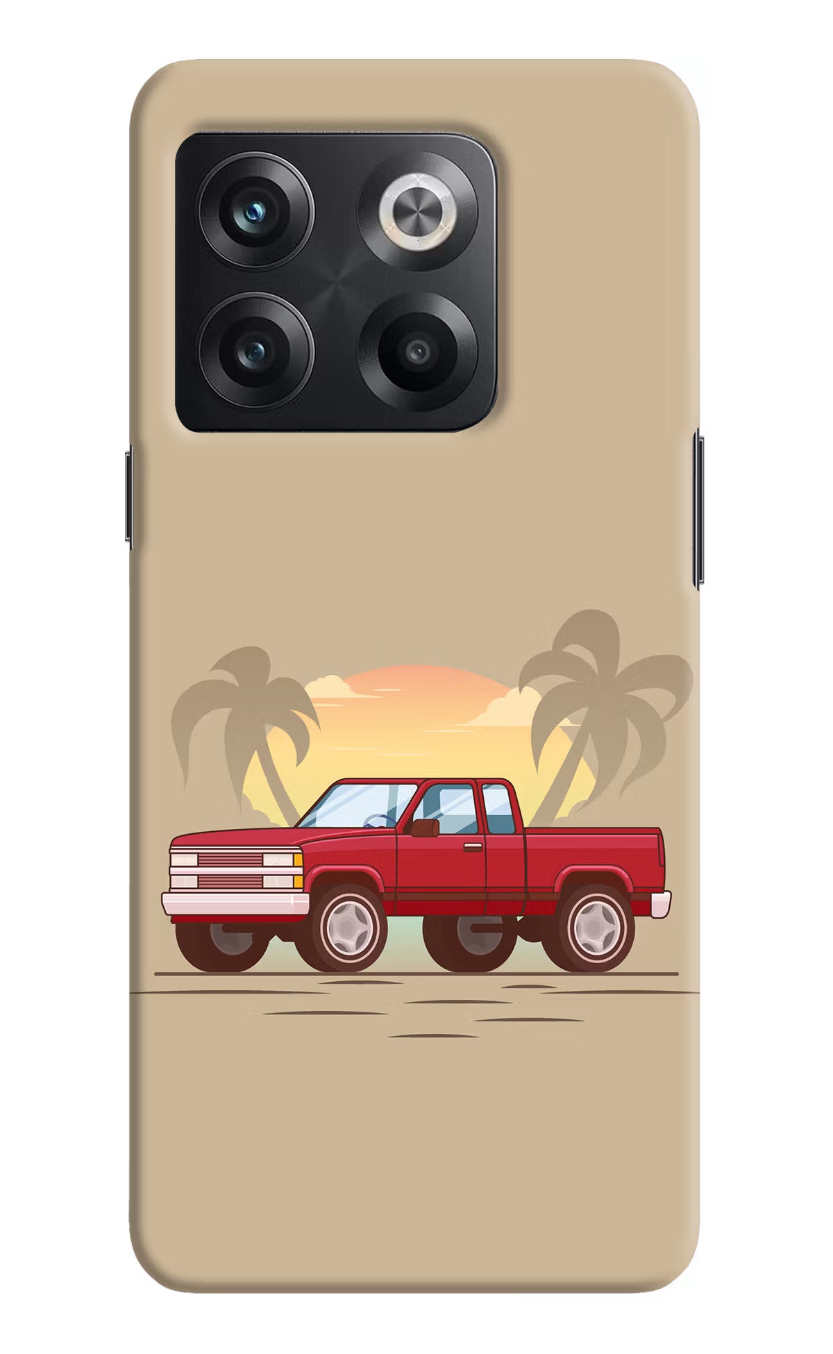 Desert Classic Drive OnePlus 10T 5G Hard Case Back Cover by Casekaro