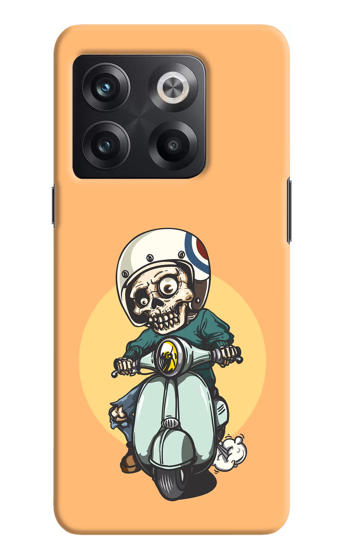 Undead Biker OnePlus 10T 5G Hard Case Back Cover by Casekaro