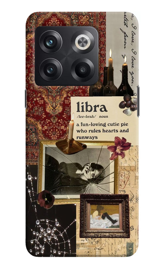 Libra Zodiac OnePlus 10T 5G Hard Case Back Cover by Casekaro