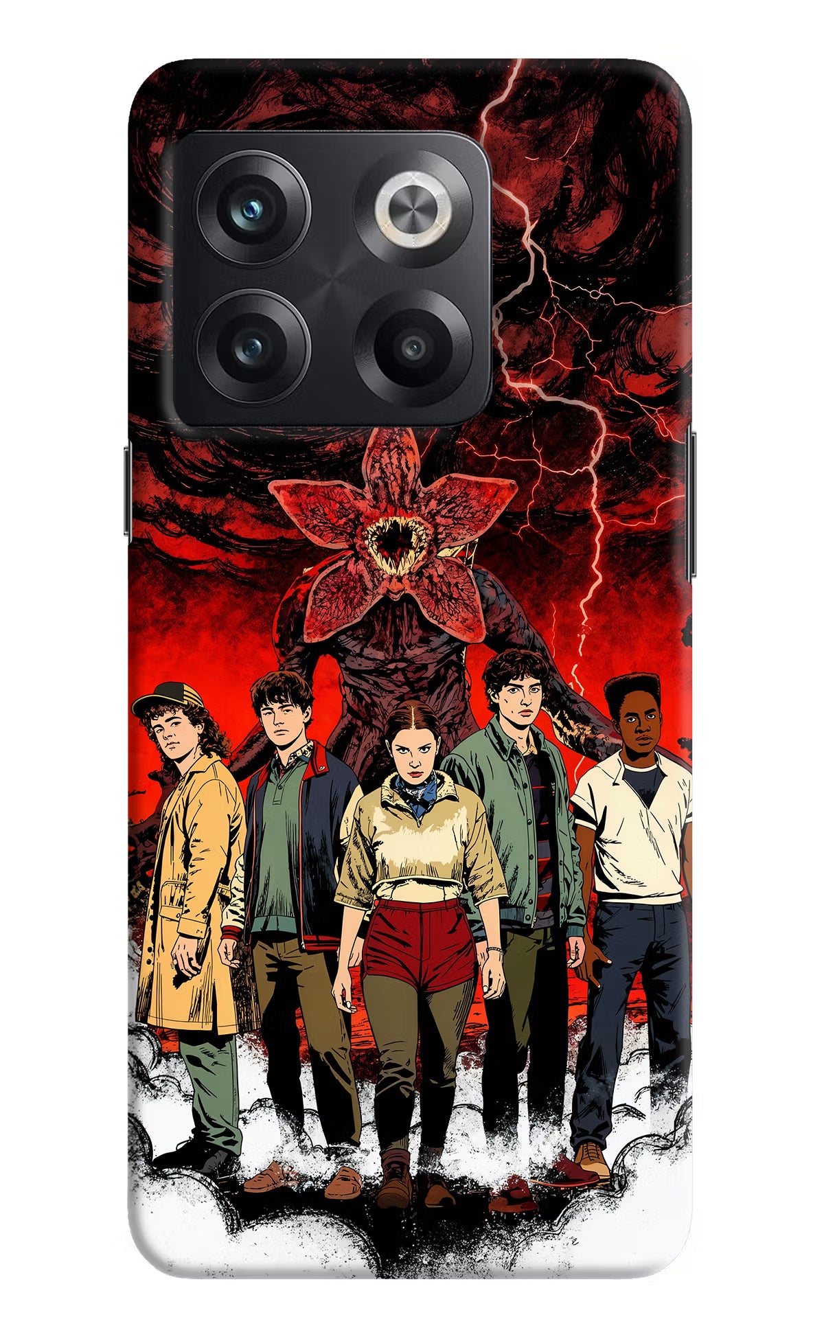 Ordinary Things Characters OnePlus 10T 5G Hard Case Back Cover by Casekaro