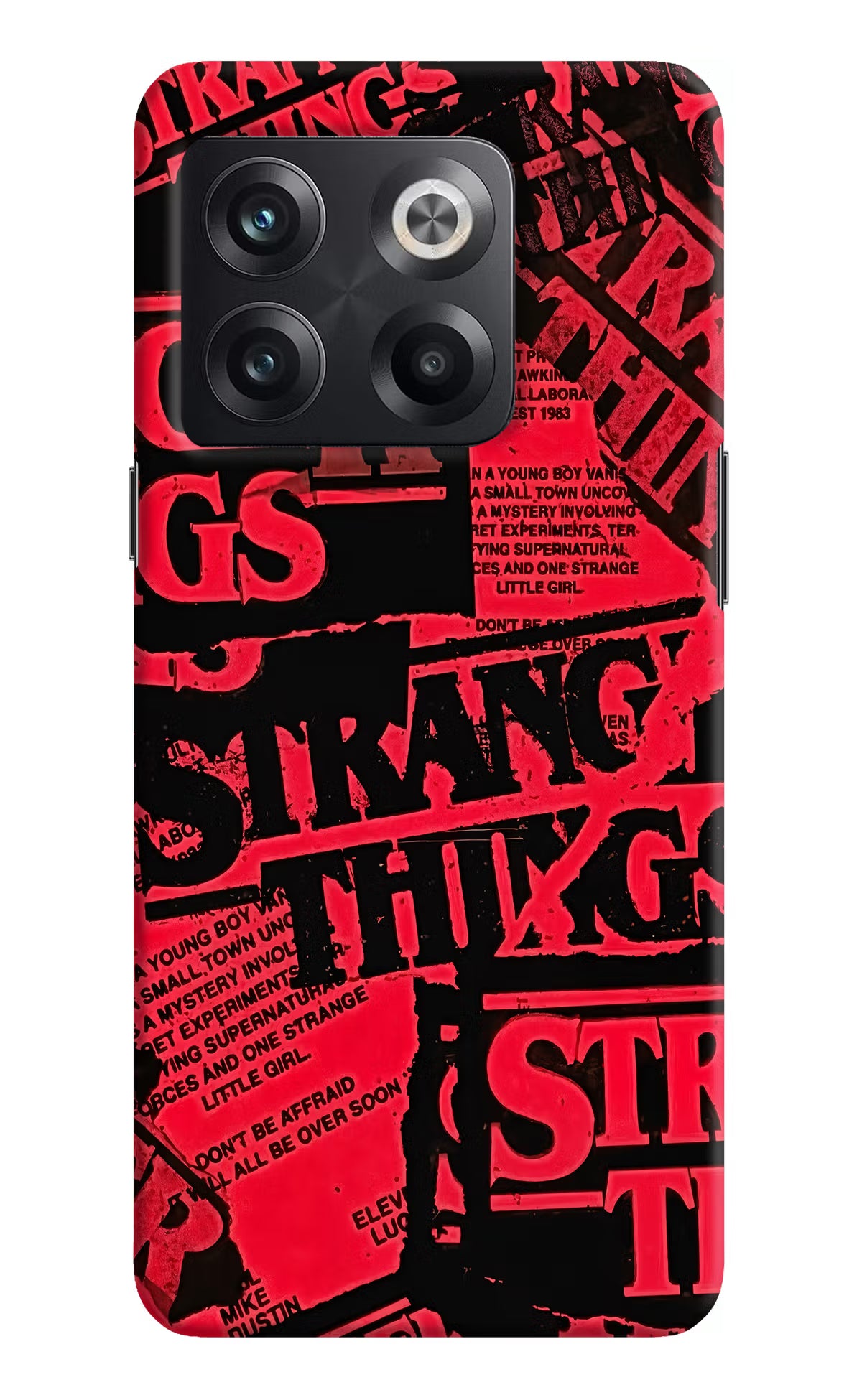 Ordinary Things OnePlus 10T 5G Hard Case Back Cover by Casekaro
