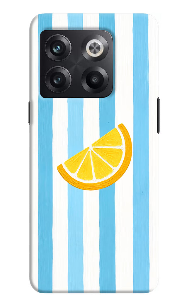 Summer Lemon OnePlus 10T 5G Hard Case Back Cover by Casekaro