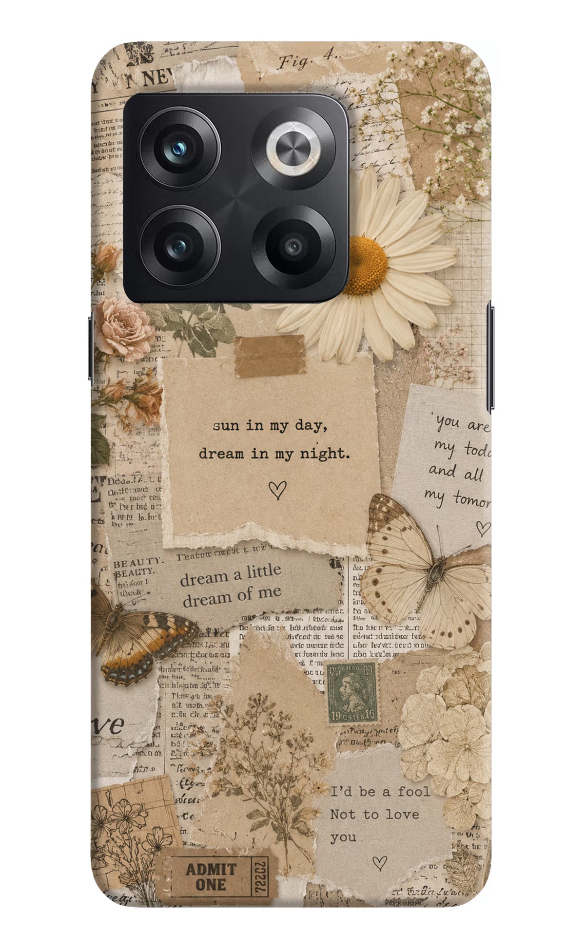 Vintage case OnePlus 10T 5G Back Cover